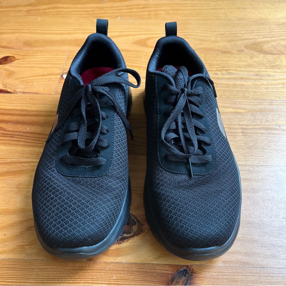 Skechers Mens Flex Advantage Bendon Black Casual Shoes Sneakers Size 9 Box - Picture 3 of 12